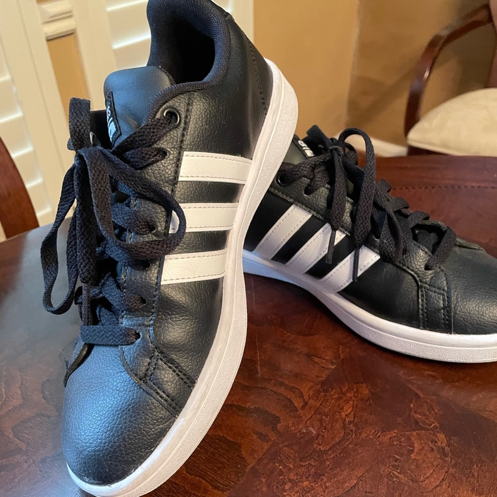 Adidas Black Cloudfoam Sneakers